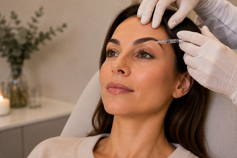 Ärztliche Beratung zum Brow Lift in München